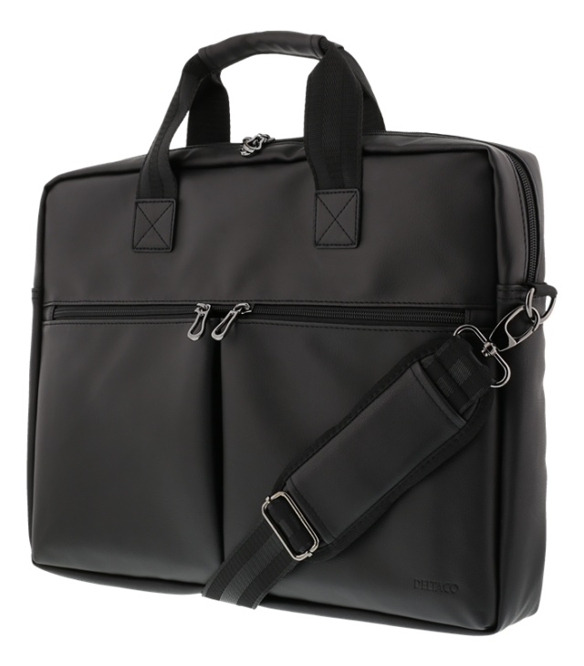 DELTACO notebook bag, for 15.6" laptops, 6 pockets, black