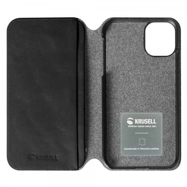 <span translate="no">Krusell</span> Sunne Wallet Case til Iphone 11, Vintage Black