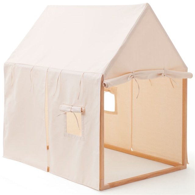 Kids Concept Lekhus Tält Naturvit