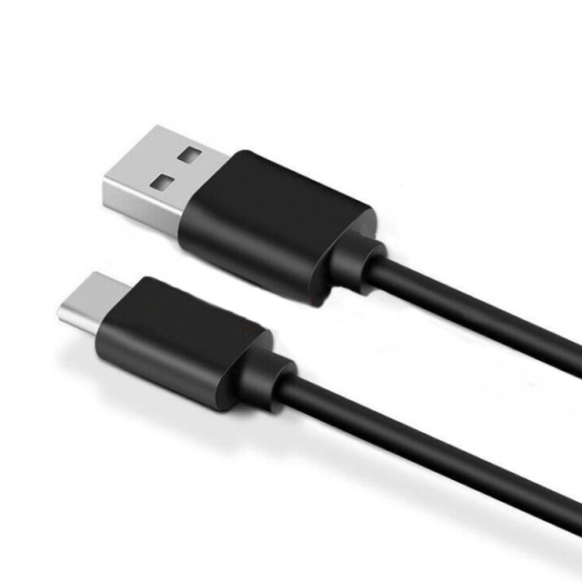 USB-C til USB A 2.0-kabel 1,5 m, HI-SPEED, sort