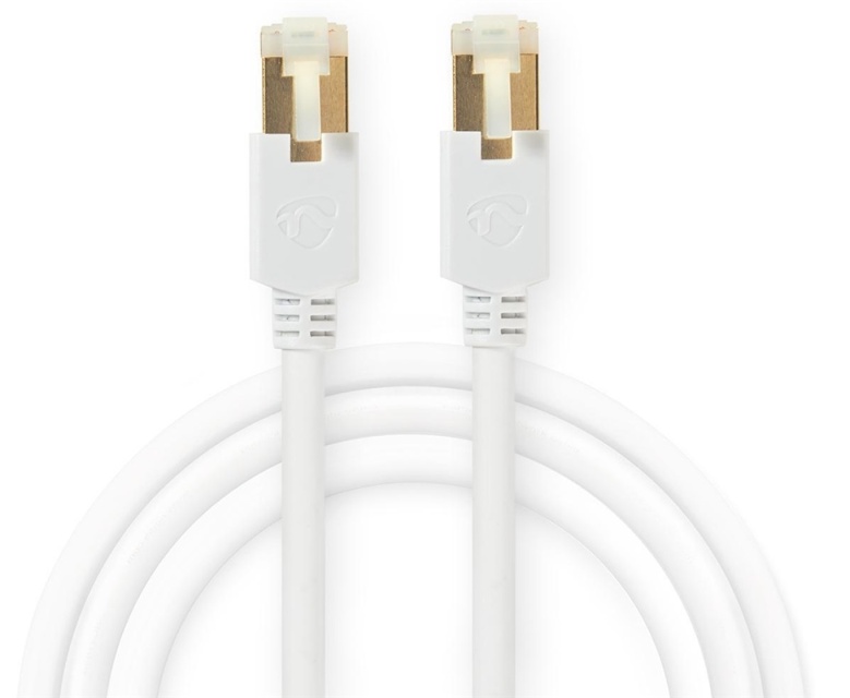Nedis Kat 6 kabel | RJ45 Han | RJ45 Han | S/FTP | 20.0 m | Runde | LSZH / PVC | Hvid | Window Box