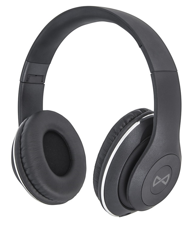 Forever Music Soul BHS-300, trådlösa hörlurar, svart