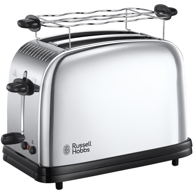Russell Hobbs Chester Brödrost, 2 Brödskivor, Rostfritt stål