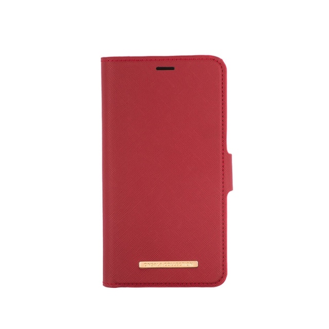 Onsala Wallet iPhone 12  Mini Saffiano Red