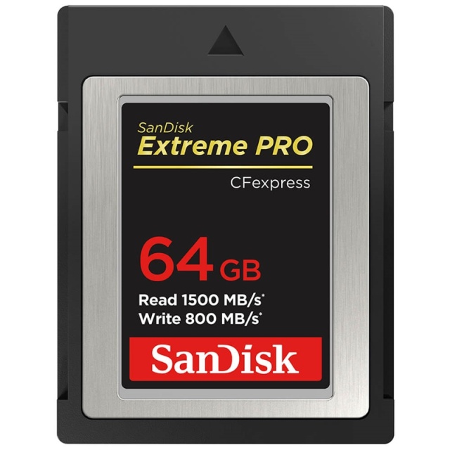 SANDISK Cfexpress Extreme PRO 64GB 1500MB/s 800MB/s