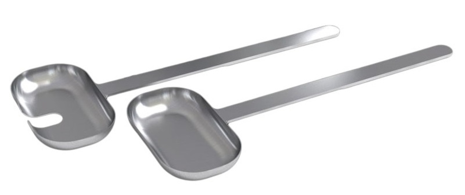 Orrefors Jernverk Salladsbestick i rostfritt stål