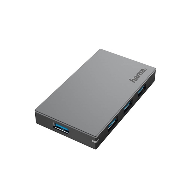 Hama Hub USB-A 3.0 4x Porte 5 Gbit/s