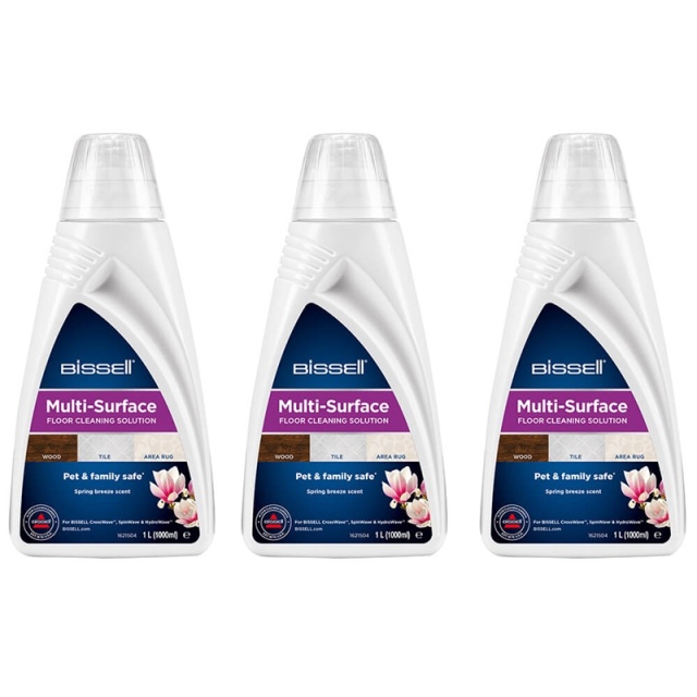 Bissell Gulvrens Multi-overflade til CrossWave, SpinWave & HydroWave 3x 1 liter