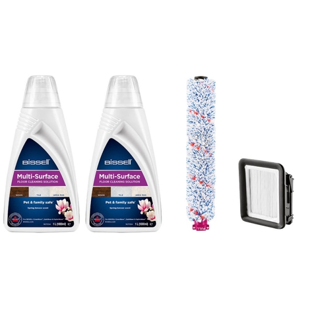 Bissell Rengøringsmiddel/Sæt Multi-Overflade 2 x 2L 1789L + Børsterulle + Filter