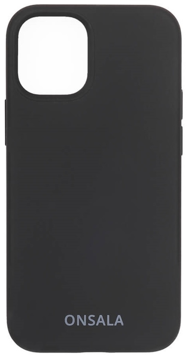 Onsala Mobilcover Silikone Black - iPhone 12 Mini
