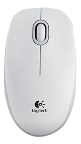 Logitech 1000 DPI, Optical, USB, 3 buttons