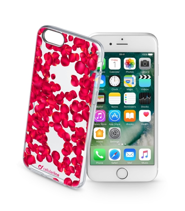 CellularLine Roses, TPU-skal til iPhone 6/6S
