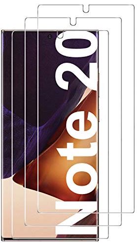 3-pakke InvisibleShield Ultra Vision Guard Skärmskydd för Samsung Note 20