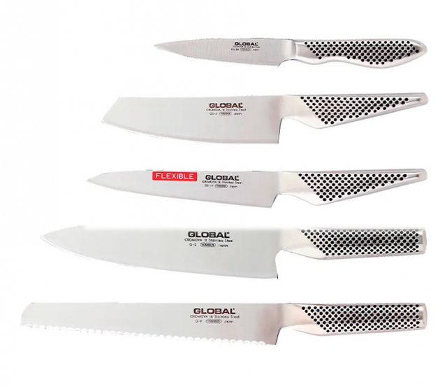 Global G-2951138 Knivset 5 Knivar