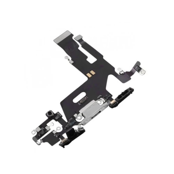 Opladningsstik med Flex til iPhone 11, hvid