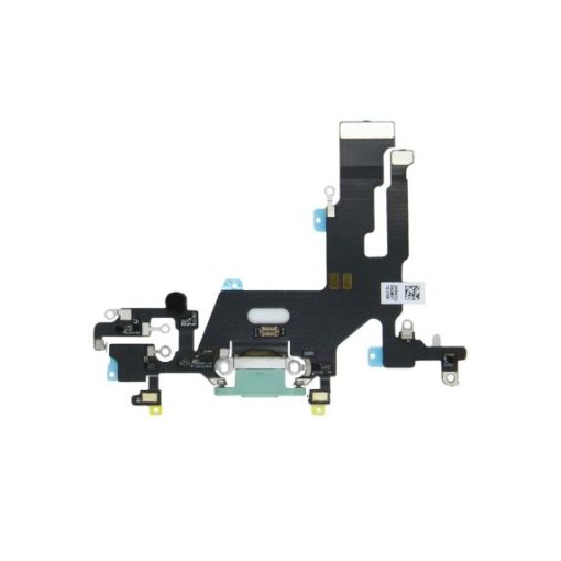 Opladningsstik med flex til iPhone 11, grøn