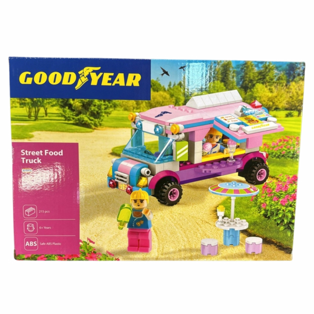 Lego Goodyear med licens - Street food truck