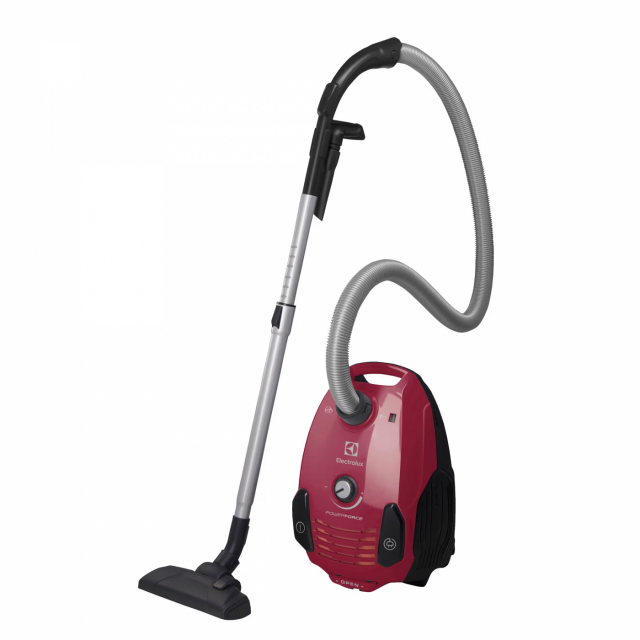 Electrolux EPF61RR PowerForce Dammsugare med påse, Röd