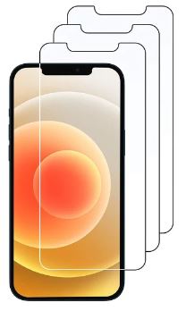 3-pakning skærmbeskyttelse af hærdet glas til iPhone 12/12 Pro