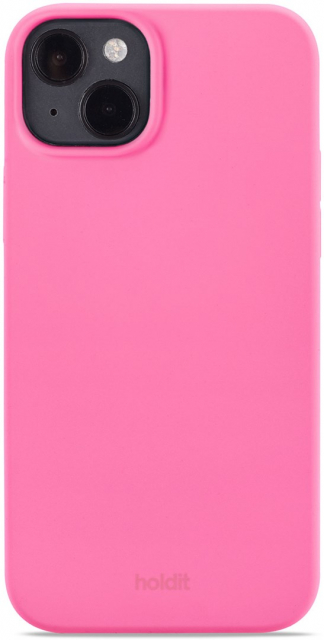 Holdit silikoneetui Bright Pink, iPhone 14 Plus