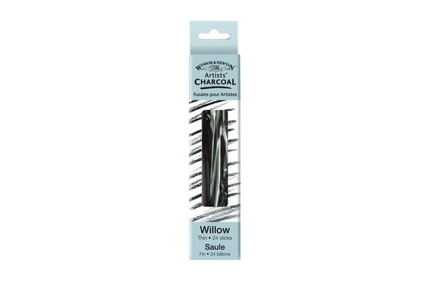 WINSOR Willow charcoal tunn 24S
