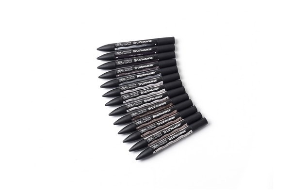 WINSOR Brushmarker 12 Greys