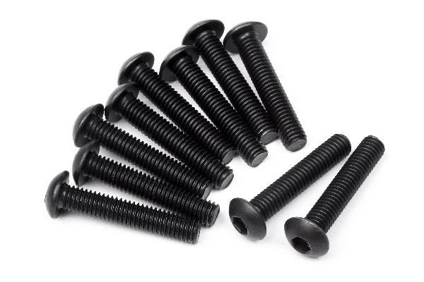 HPI Button Head Screw M3X16Mm (Hex Socket/10Pcs)