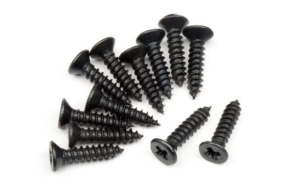 HPI Tp. Flat Head Screw M2.6X12Mm (12Pcs)