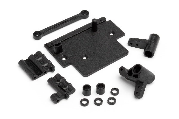 HPI Bullet Flux Esc Plate And Steering Bellcrank