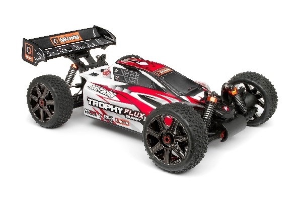 HPI Clear Trophy Buggy Flux Bodyshell W Masks And Deca