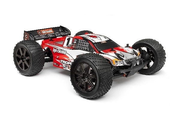 HPI Clear Trophy Truggy Flux Body W/Window Mask &Decal