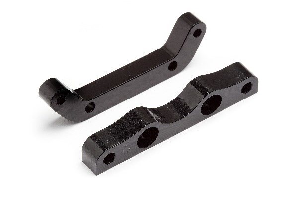 HPI Alum.Suspension Holder (0 Deg) 6061 Trophys (Black