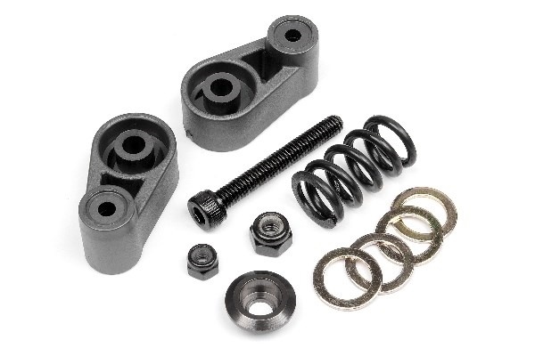 HPI Servo Saver Set (Gunmetal)
