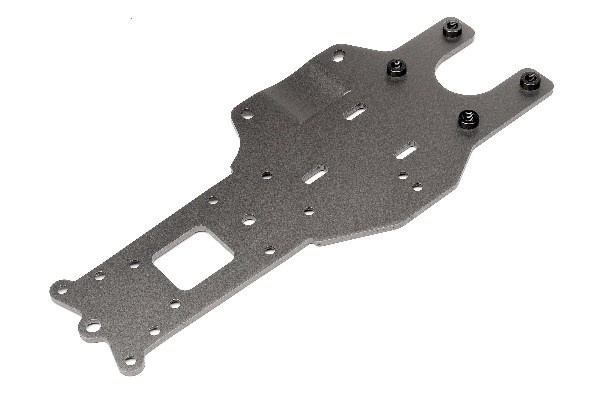 HPI Rear Chassis Plate (Gunmetal)