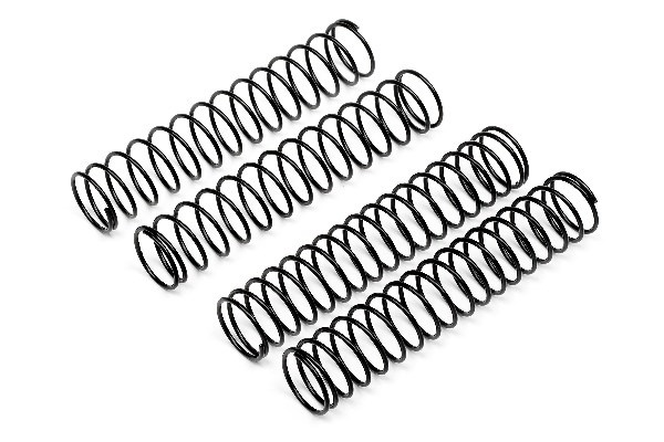 HPI Shock Spring Set (Front/Rear/Black/4Pcs)