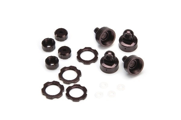 HPI Shock Color Parts Set (Dark Brown Anodized)