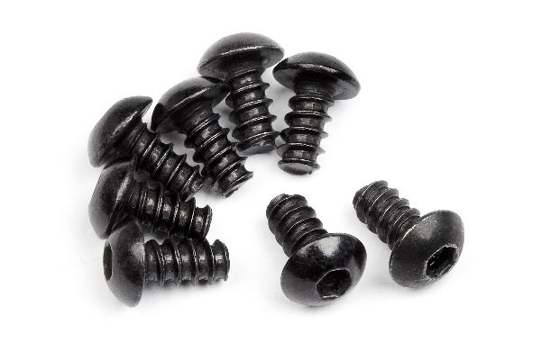 HPI Tp. Button Head Screw M3X6Mm (Hex Socket/8Pcs)