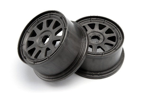 HPI Tr-10 Wheel Gunmetal (120X60Mm/-4Mm Offset)