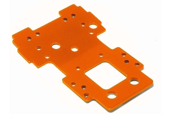 HPI Bulkhead Lower Plate 2.5Mm (Orange)