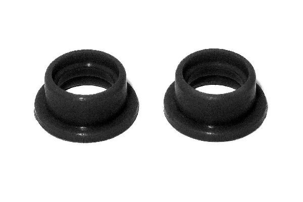 HPI Shaped Exhaust Gasket (Black/2Pcs)