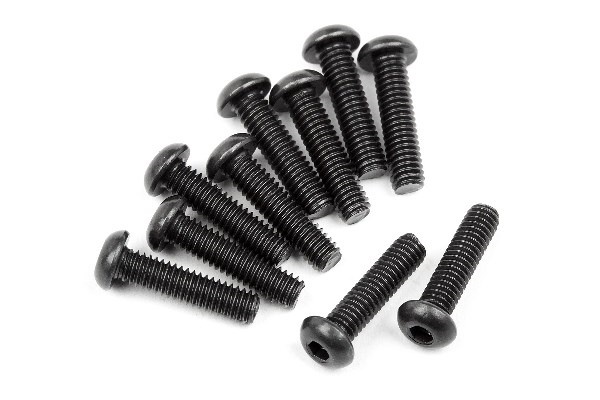 HPI Button Head Screw M2.5X10Mm (Hex Socket/10Pcs)