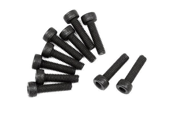 HPI Caphead Screw M2.5X10Mm (10Pcs)