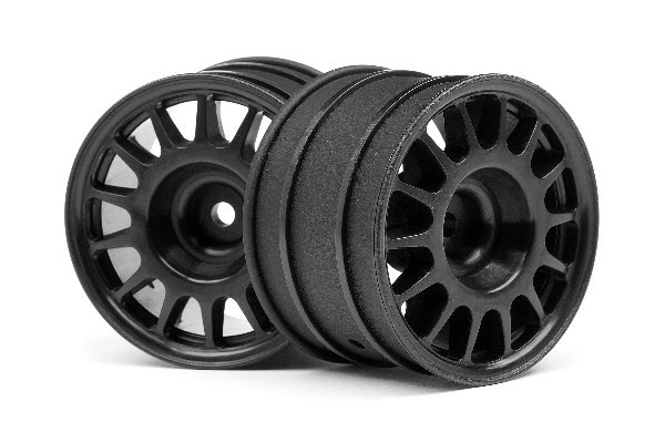 HPI Wr8 Rally Off-Road Wheel Black (48X33Mm/2Pcs)