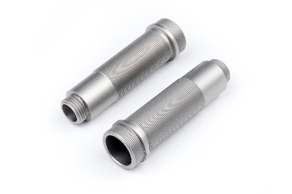 HPI Aluminum Shock Body Set (Gunmetal/2Pcs)
