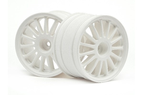 HPI WR8 Tarmac Wheel White (2.2inch/57X35Mm/2Pcs)