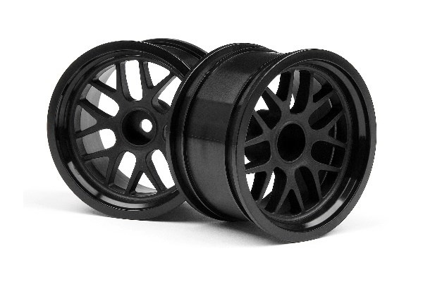 HPI BBS Spoke Wheel 48X31mm Black (9mm Offset/2pcs)