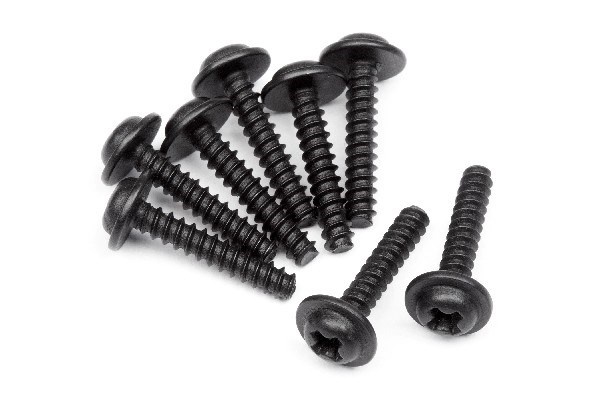 HPI Tp. Flanged Screw M3X15Mm (8Pcs)