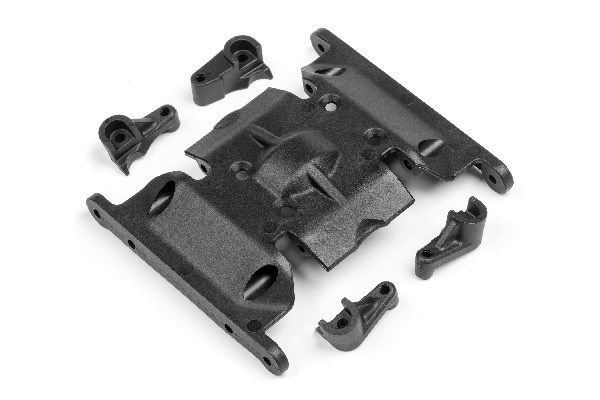 HPI Center Skid Plate Set