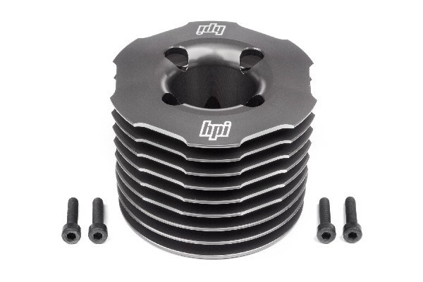 HPI Aluminum Heatsink Head (Gunmetal/F5.9)