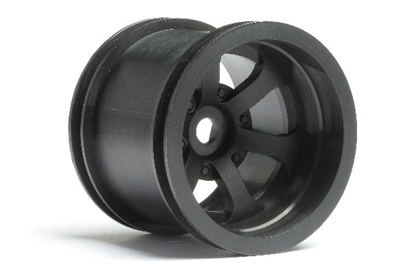 HPI Scorch 6-Spoke Wheel Black (2.2In/55X50Mm/2Pcs)